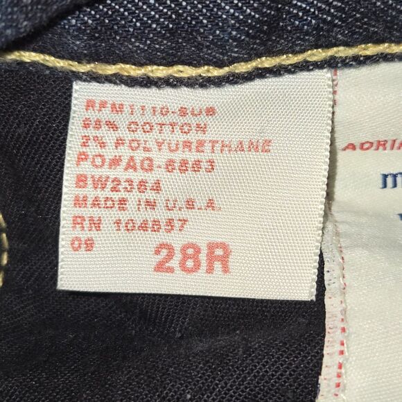 Andriano Goldschmied The Stilt Jeans Size 28 Cigarette Leg Dark Wash Stretch - Picture 10 of 11